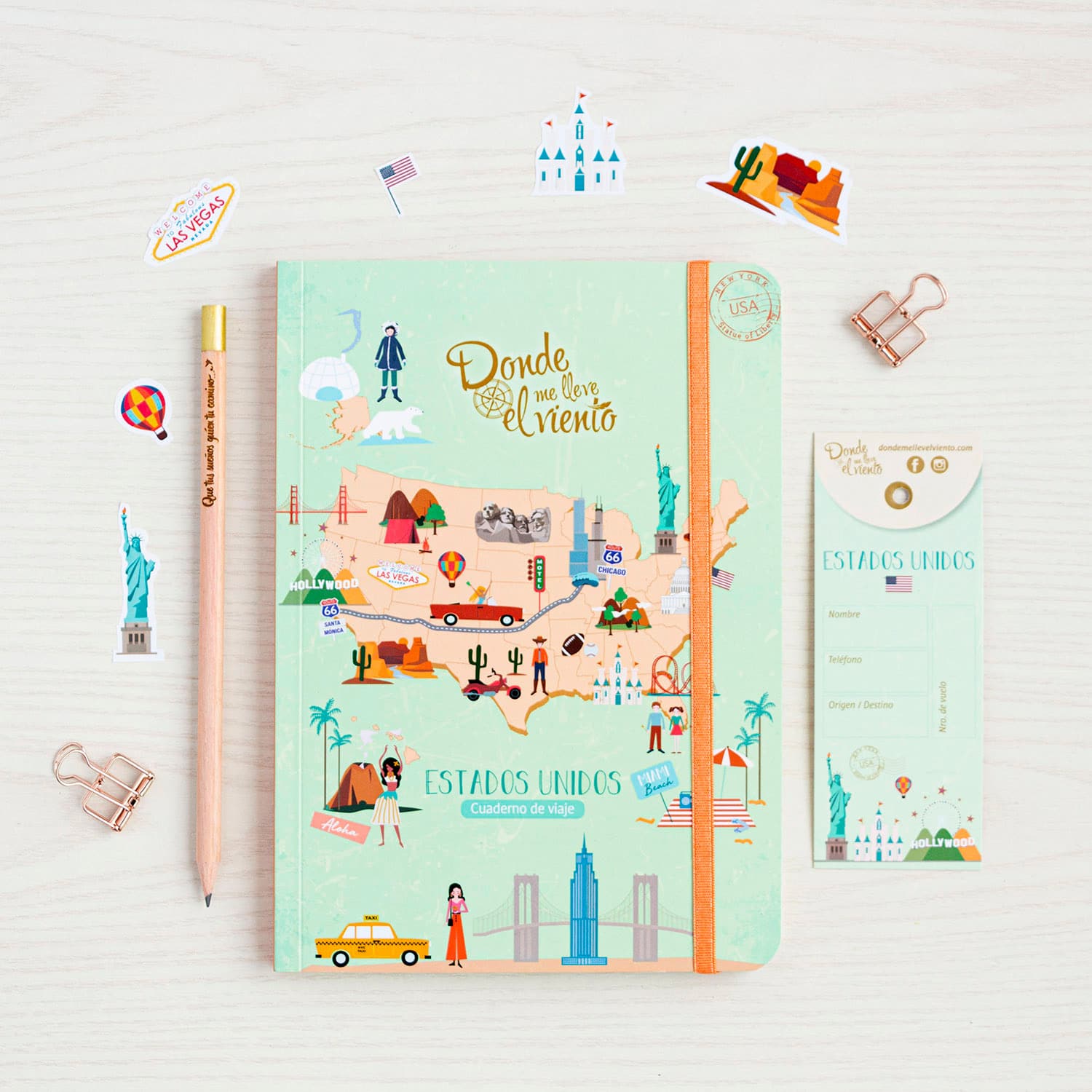 Cuaderno de viaje de Estados Unidos - Cuadernos de viaje