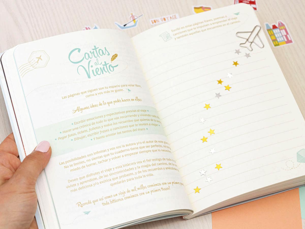 Kit Cuaderno de viaje Europa + stickers de papel + lápiz - Cuadernos de  viaje